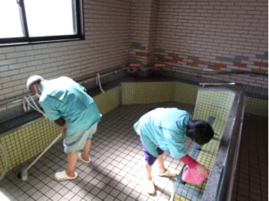 清掃作業