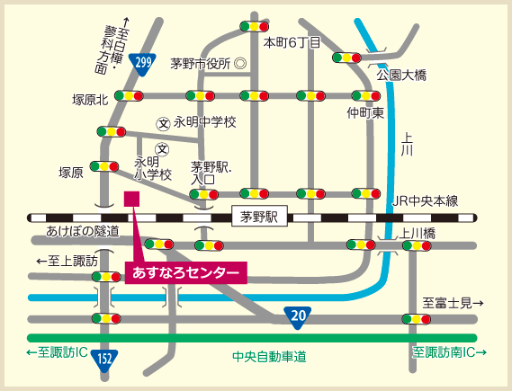 あすなろセンター地図